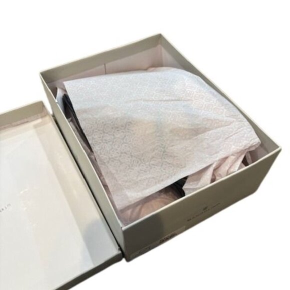 Bandolino “Mizelle” High Heel Sandals in Black Faux Leather with Open Toe Design - Picture 9 of 10